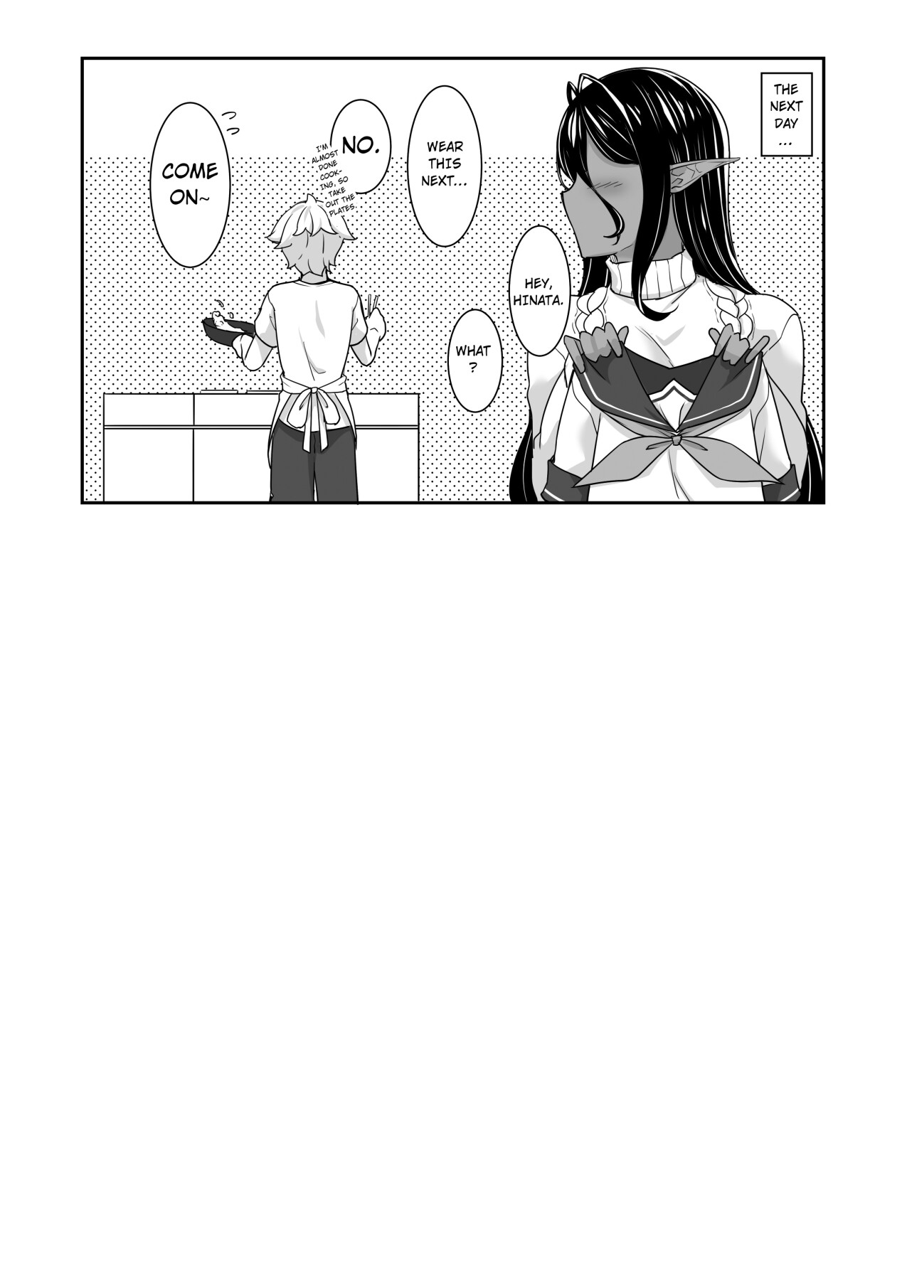 Hentai Manga Comic-A Slightly Clingy Dark Elf Chased Me From Another World 4-Read-35